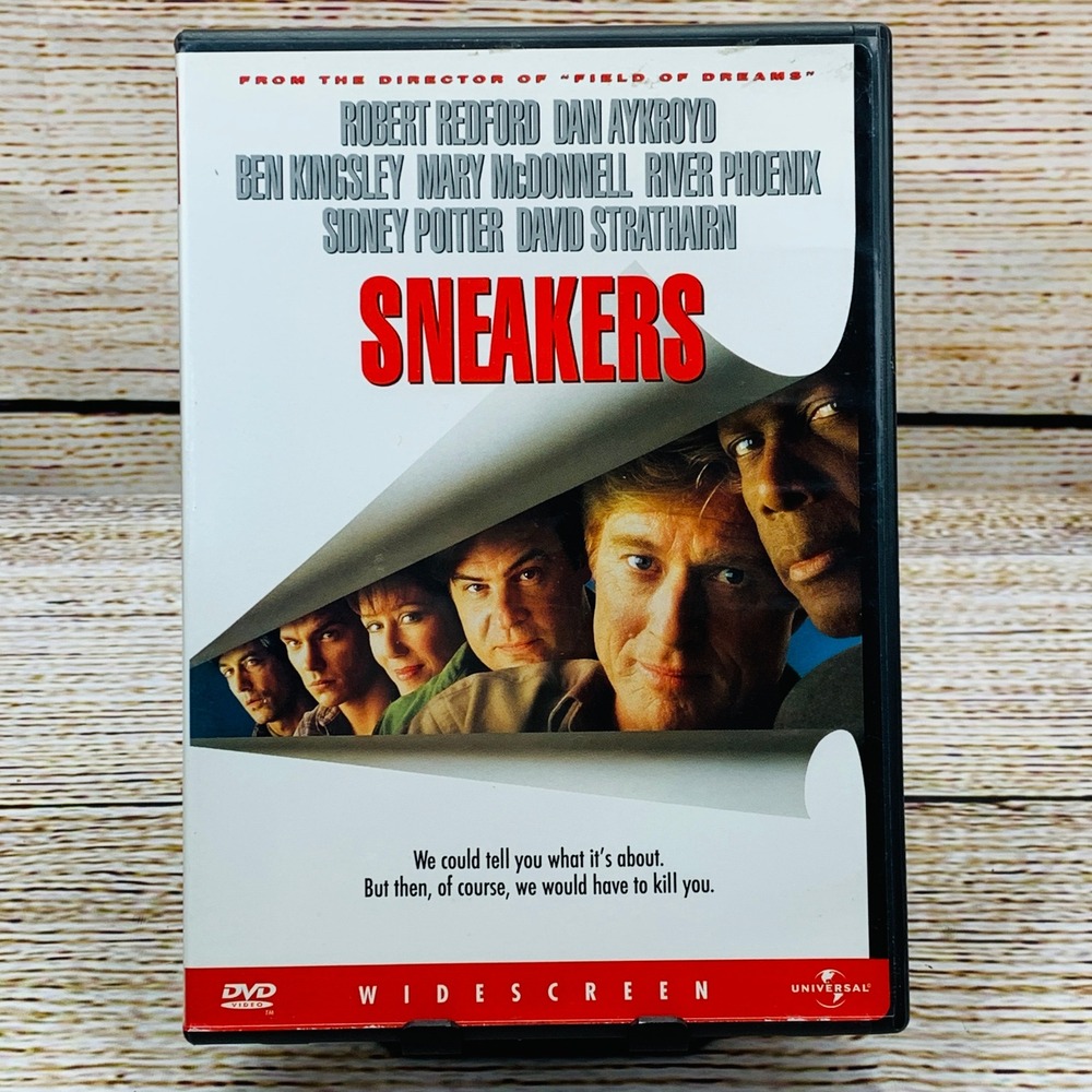 Sneakers‎ [1992 DVD] Widescreen Robert Redford Dan Aykroyd Ben Kingsley Movie